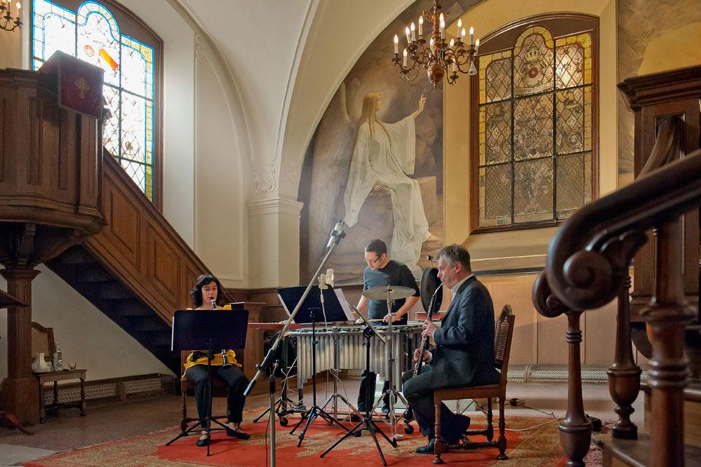 Detmold, Schloss 2012, Merve Kazokoglu, Jens Br�lls und J�rg-Peter Mittmann
