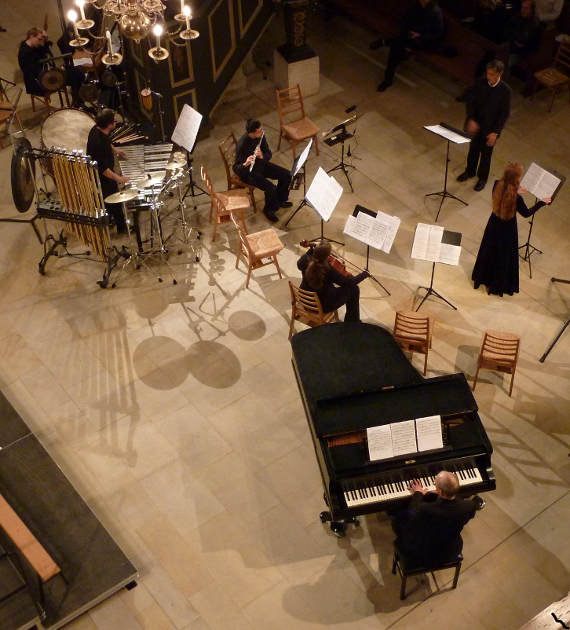 Beim Festival Mixtour in der Marienkirche Lemgo 2012
